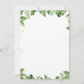 Schattigee Wild One Safari Dieren Verjaardagsuitno Kaart (Achterkant)