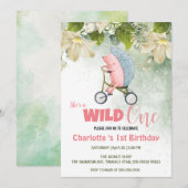 Schattigee Wild One Safari porcupine fiets 1e Verj Kaart (Voorkant / Achterkant)