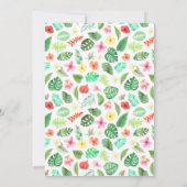 Schattigee Wild One Safari Verjaardag Kaart (Achterkant)