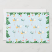 Schattigee Wild One Tropical Oerwoud Safari Dieren Kaart (Achterkant)