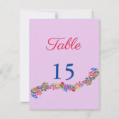 Schattigee Wildbloemen Notitiekaartje (Achterkant)