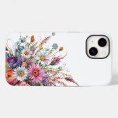 Schattigee wilde bloem Case-Mate iPhone case (Achterkant (horizontaal))