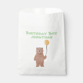 Schattigee wilde dieren verjaardag bedankzakje (Voorkant)
