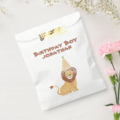 Schattigee wilde dieren verjaardag bedankzakje (Gezegeld)