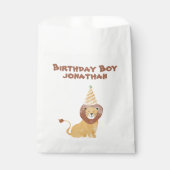 Schattigee wilde dieren verjaardag bedankzakje (Voorkant)