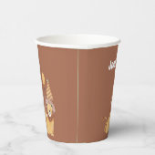 Schattigee wilde dieren verjaardag papieren bekers (Rechts)