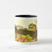 Schattigee wilde eekhoorn in Natuur - Whimsical An Mok (Midden)