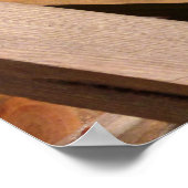 Schattigee wilde grijze eekhoorn (VK) Poster (Hoek)