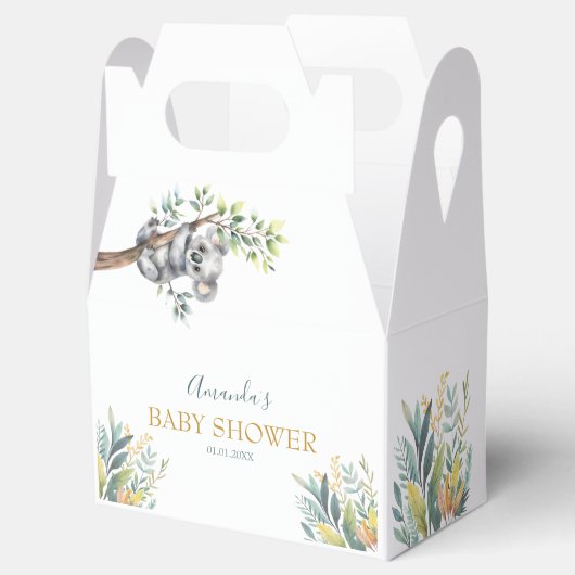 Schattigee wilde Oerwouden Bedankdoosjes (Geopend)