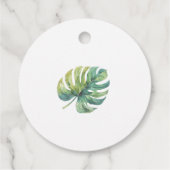 Schattigee wilde Oerwouden Bedankjes Labels (Achterkant)