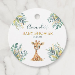 Schattigee wilde Oerwouden Bedankjes Labels