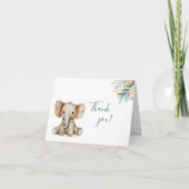 Schattigee wilde Oerwouden Bedankkaart (Voorkant)