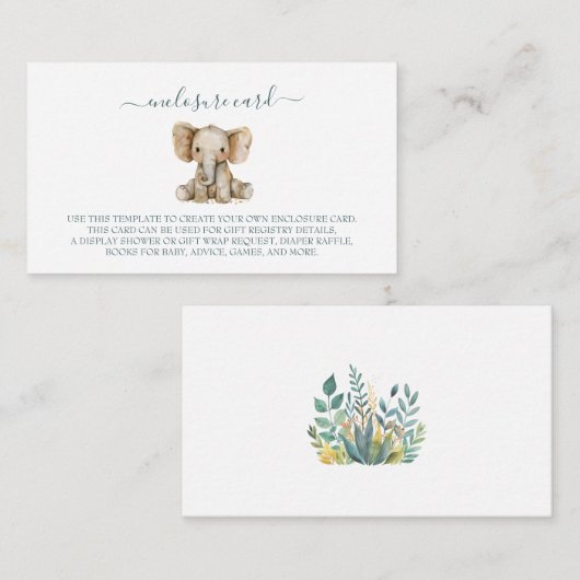 Schattigee wilde Oerwouden Informatiekaartje (Voorkant / Achterkant)