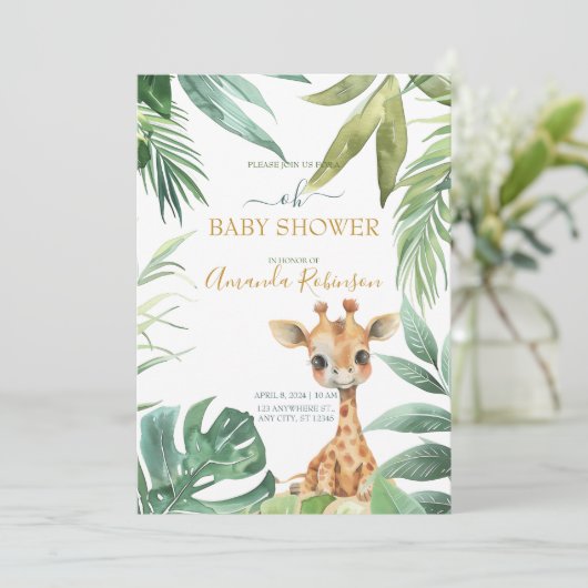 Schattigee wilde Oerwouden Kaart (Staand voorkant)