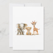 Schattigee wilde Oerwouden Kaart (Achterkant)