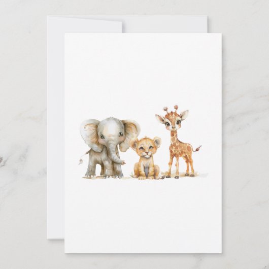 Schattigee wilde Oerwouden Kaart (Achterkant)