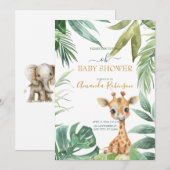 Schattigee wilde Oerwouden Kaart (Voorkant / Achterkant)