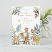 Schattigee wilde Oerwouden Kaart (Staand voorkant)