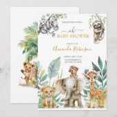 Schattigee wilde Oerwouden Kaart (Voorkant / Achterkant)