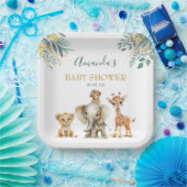 Schattigee wilde Oerwouden Papieren Bordje (Feest)