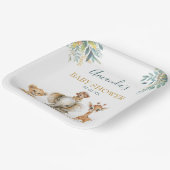 Schattigee wilde Oerwouden Papieren Bordje (Gebogen)