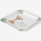 Schattigee wilde Oerwouden Papieren Bordje (Gebogen)