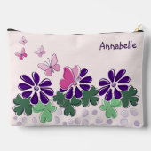 Schattigee Wildflower Butterfly Flutter Doodle Naa Etui (Achterkant)