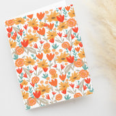 Schattigee Wildflowers Tekening Blank Bedankkaart