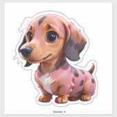 Schattigee Winnie Dog Sticker (Vel)