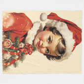 Schattigee Winter Classic Kerstdeken Fleece Deken (Voorkant (Horizontaal))