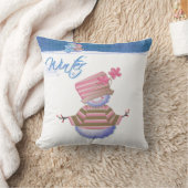 Schattigee winterblues kussen (Deken)