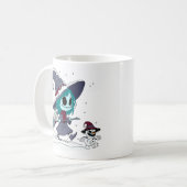 Schattigee winterheks koffiemok (Voorkant links)