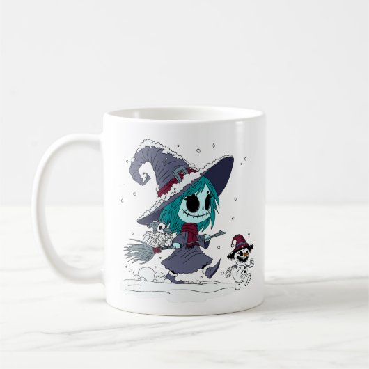 Schattigee winterheks koffiemok (Links)