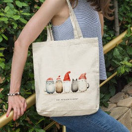 Schattigee Winterkatten Sweater Furry & Bright Chr Tote Bag