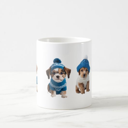 Schattigee winterpuppy mokken (Center)