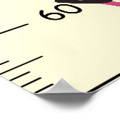 Schattigee Wiskunde Groeigrafiek Poster (Hoek)