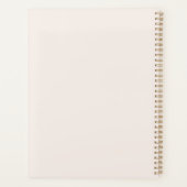 Schattigee wit-roze kat in een theekopje (4) planner (Achterkant)
