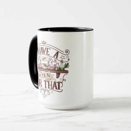 Schattigee Witchy Coffee Mok (Voorkant links)