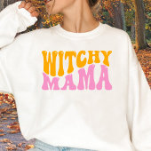 Schattigee Witchy Mama Moeder Heks Halloween Trui