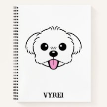 Schattigee witte bichon frise hond stekende tong u