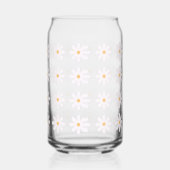 Schattigee Witte bloemendrinkware Set Blikvorm Glas (Rechts)