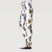 Schattigee witte Halloween Leggings (Links)