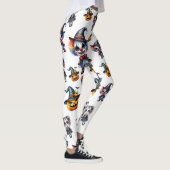 Schattigee witte Halloween Leggings (Rechts)