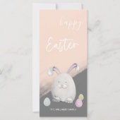 Schattigee Witte Happy Bunny Waterverf (Voorkant)