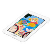 Schattigee Witte Kattenmuis Beste Vrienden Fiets N Magneet (Linkerzijde)