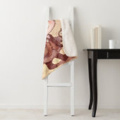 Schattigee witte konijn wonderland grillige tijdwa sherpa deken (In situ)