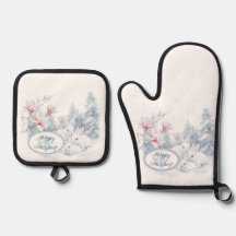 Schattigee witte konijnen in de wintervakantie