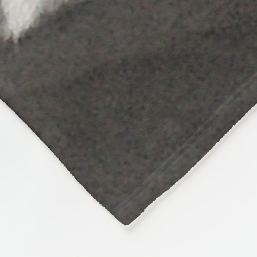 Schattigee Witte Labrador Retriever Mix Hond Met P Fleece Deken (Hoek)