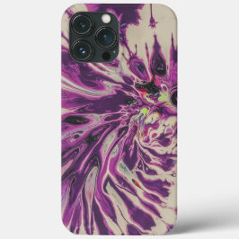 Schattigee Witte Paarse Tie Dye Case-Mate iPhone Case