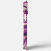 Schattigee Witte Paarse Tie Dye Case-Mate iPhone Case (Achterkant / Rechts)